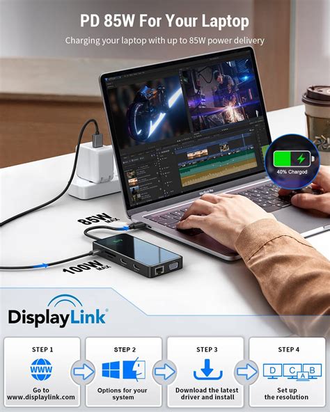 Generic DisplayLink Driver for USB Docks and Adapter for .